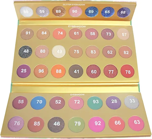 سعر ومواصفات ايشادو مزين بالجليتر من 42 لون من بريتي ومان (B0FV3M72WC) على Amazon EG
