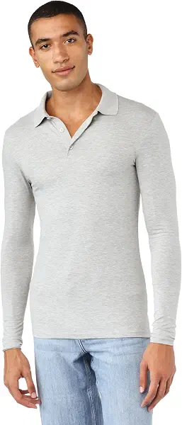 سعر ومواصفات ايه اس تي كيه ASTK Mens Polo long sleeves "AKMS23POLS POLO T-SHIRT" (B0CG9WRRWQ) على Amazon EG