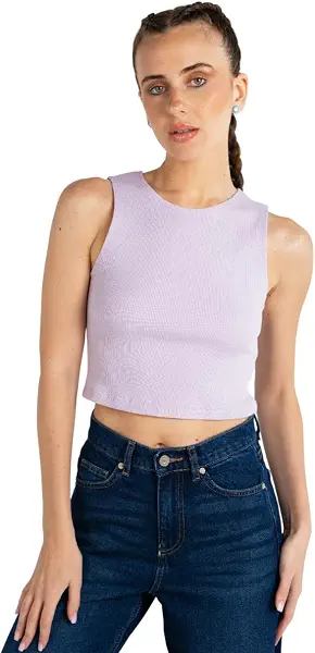 سعر ومواصفات ايه اس تي كيه ASTK Womens SLIM CROPPED HALTERNECK T-Shirt (B0CG9V4CW5) على Amazon EG