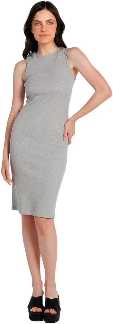 سعر ومواصفات ايه اس تي كيه ASTK womens Slim Ribbed Dress Dress (B0CG9XHKJ3) على Amazon EG
