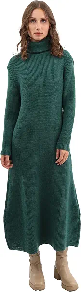 سعر ومواصفات ايه اس تي كيه ASTK womens Regular maxi tricot Casual Dress (pack of 1) (B0DK27PGCK) على Amazon EG
