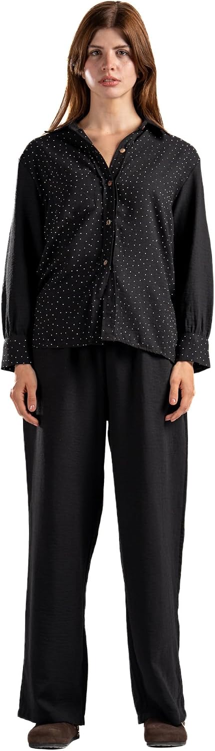 سعر ومواصفات ايه اس تي كيه ASTK Womens Linen Diamond Modern (pack of 1) (B0GPR265KX) على Amazon EG