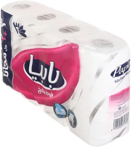 سعر ومواصفات بابيا فوط مطبخ 3 طبقات 4 رول (B091NZ4WDL) على Amazon EG