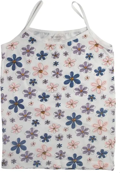 سعر ومواصفات بابيلون Papillion Girls Sleeveless Base Layer Top Undershirt Printed Flowers (B0F8NV3CL9) على Amazon EG