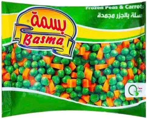 سعر ومواصفات بازلاء وجزر مجمدة من بسمة، 400 جرام (B00MHLEMVI) على Amazon EG