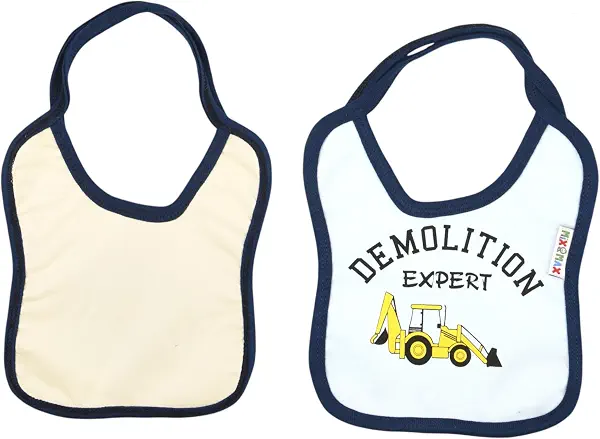 سعر ومواصفات بافتة قطن بطباعة «Demolition» للأولاد من ميكس اند ماكس - باللونين الكحلي والأزرق Baby Blue (B0FL81SXY1) على Amazon EG