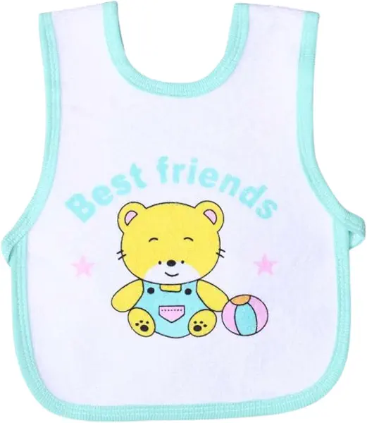سعر ومواصفات بافتة قطن مطبوعة بعبارة Best Friends للجنسين من جوكي ام ام - ابيض واخضر مينت (B0HBMRYL5H) على Amazon EG