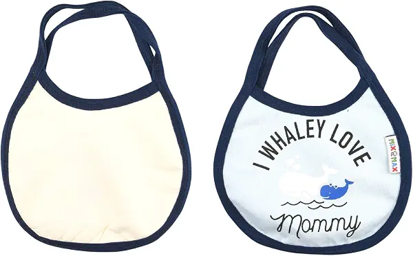 سعر ومواصفات بافتة قطن مطبوعة بعبارة I Whaley Love Mommy للأولاد من ميكس اند ماكس - كحلي وازرق فاتح (B0FL6FJ9M7) على Amazon EG
