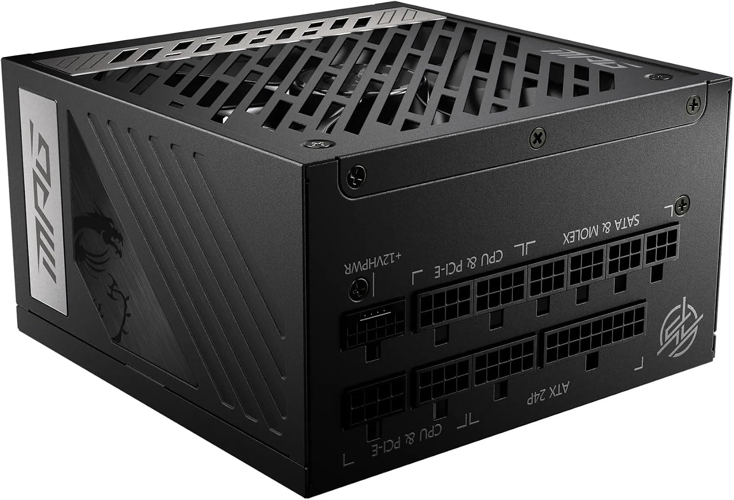 سعر ومواصفات باور سبلاي A1000G PCIE5 مقبس أوروبي من ام بي جي، 1000 وات، معتمد من 80 بلس جولد، ايه تي اكس 3.0 وحدات 100%، دعم وحدة معالجة الرسومات PCIe 5.0، مكثف ياباني 105 درجة مئوية، 0 دورة في الدقيقة، كابل مسطح (B0B434DB7Y) على Amazon EG