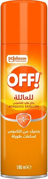 سعر ومواصفات بخاخ اوف! بخاخ طارد للناموس 180 مل (B0FDB9FJXD) على Amazon EG