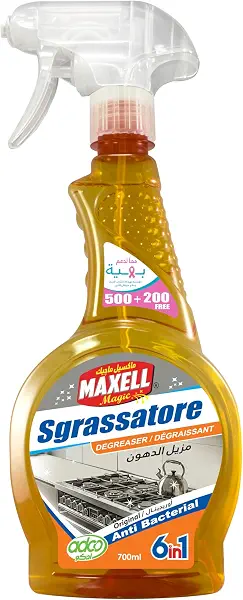 سعر ومواصفات بخاخ مزيل الشحوم ماجيك من ماكسيل - 700 مل (B07QGQ1NF9) على Amazon EG