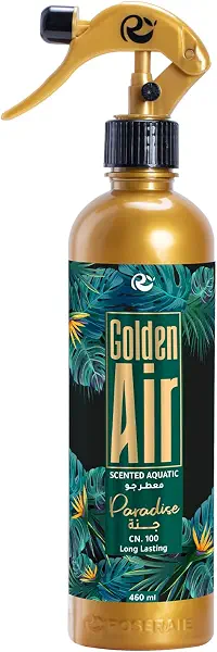 سعر ومواصفات بخاخ معطر جو بارادايس من جولدن اير - 460 مل (B0F3W2HX31) على Amazon EG