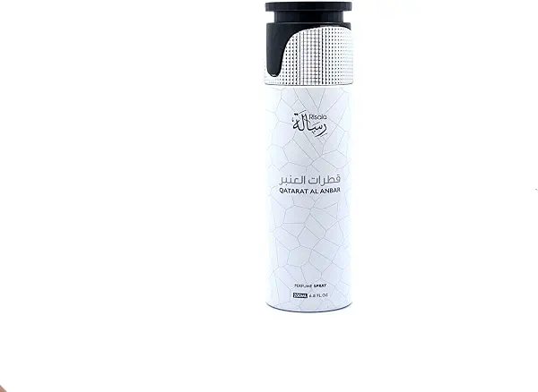 سعر ومواصفات بخاخ معطر للجسم قطرات العنبر من رسالة، 200 مل (B0F4F2BFMF) على Amazon EG