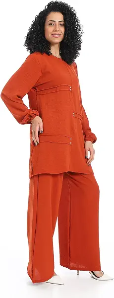 سعر ومواصفات بدلة بتصميم مغلق من قطعتين للنساء من سيزر (B0F54G3ZFQ) على Amazon EG