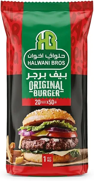 سعر ومواصفات برجر لحم بقري من حلواني 20 قطعة × 50 جم، مصر (B0G1TQNK82) على Amazon EG