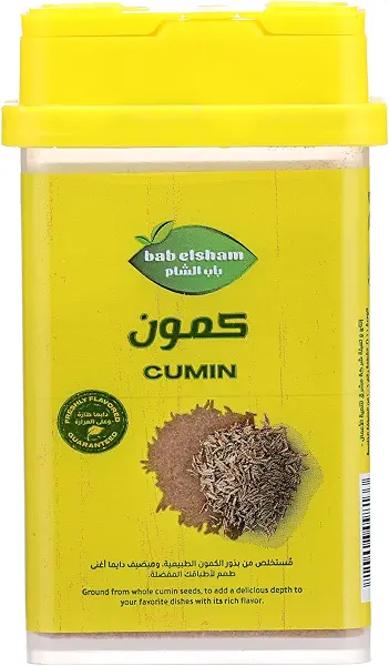 سعر ومواصفات برطمان كمون ناعم من باب الشام - 45 جرام (B07W88JGMB) على Amazon EG