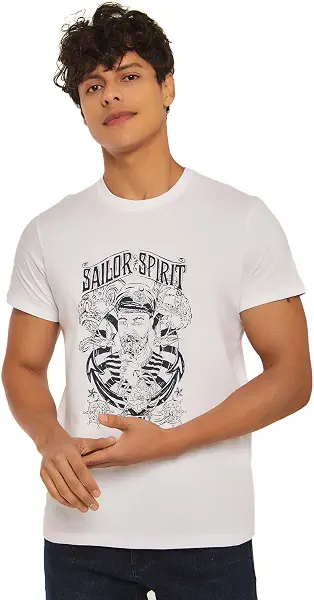 سعر ومواصفات بريمودا Premoda Men Casual Regular Fit Cotton T-Shirt PRMxx002649 Modern (B0CW1WNB86) على Amazon EG