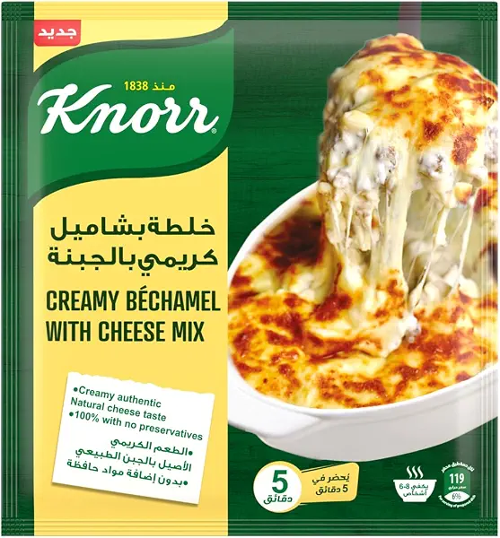 سعر ومواصفات بشاميل كريمي بالجبن من كنور (B0FXS2JQF8) على Amazon EG