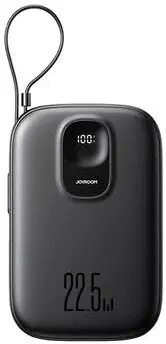 سعر ومواصفات بطارية جويروم JR-PBF18 محمولة 10000mAh، شحن سريع 22.5 واط، أسود (B0GR4JWLQ4) على Amazon EG