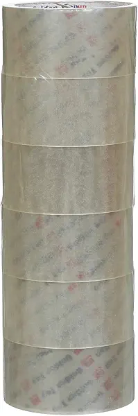 سعر ومواصفات بكرات شريط لاصق شفاف من جولدن توب اتش دي- 6 قطع (B0972J7WKN) على Amazon EG