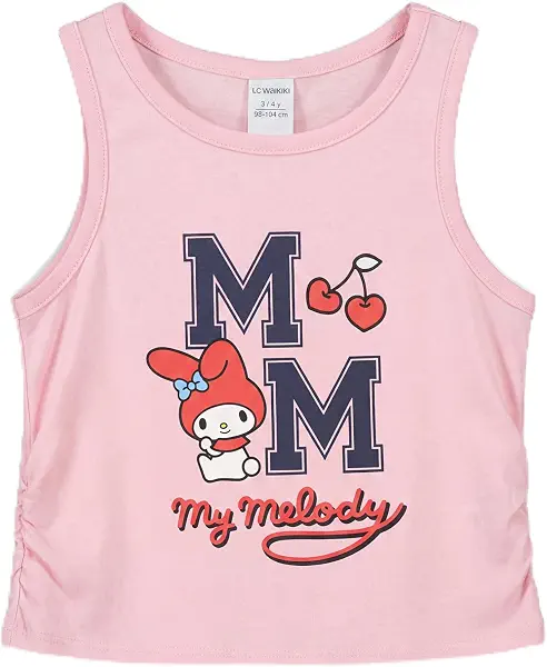 سعر ومواصفات بلوزة بدون أكمام بطبعة عبارة (My Melody) للبنات من ال سي وايكيكي (B0GYZ12D2T) على Amazon EG