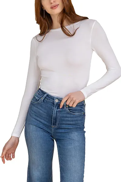 سعر ومواصفات بلوزة من الفسكوز باكمام طويلة شارمين للنساء (B0B4PR1W34) على Amazon EG