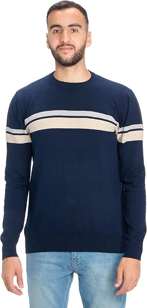 سعر ومواصفات فاير وود FIRE WOOD mens sti.(2 w.lines) pullover Pullover Sweater (pack of 1) (B0F4PJ7J3H) على Amazon EG