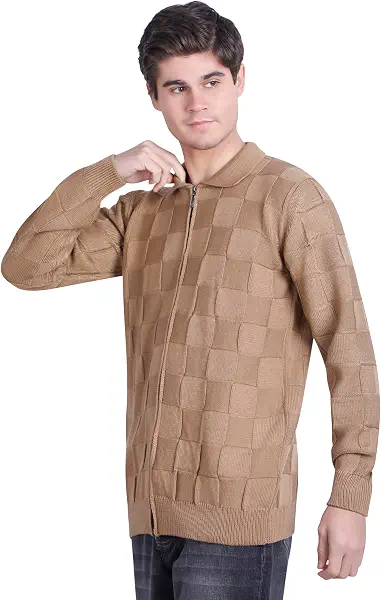 سعر ومواصفات بلوفر بقصة عادية مكعب للرجال من فاير وود (B0DV4P819L) على Amazon EG