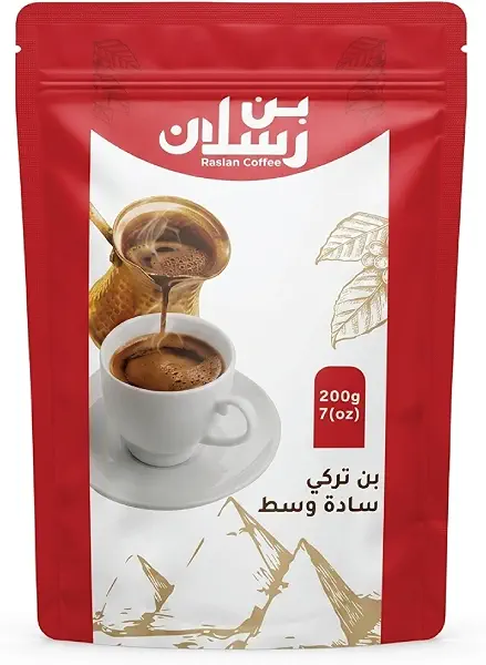 سعر ومواصفات بن سادة وسط من رسلان، وزن 200 جم (B0FV4QRLV2) على Amazon EG