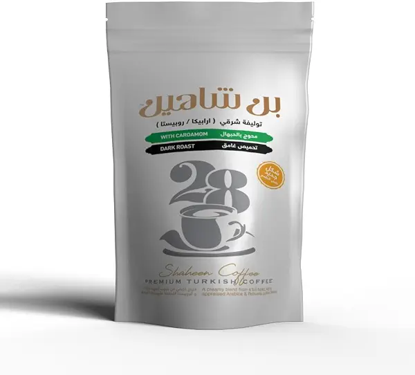 سعر ومواصفات بن شاهين، توليفة شرقية، تحميص غامق محوج، 200 جم (B0H3KWGKLN) على Amazon EG