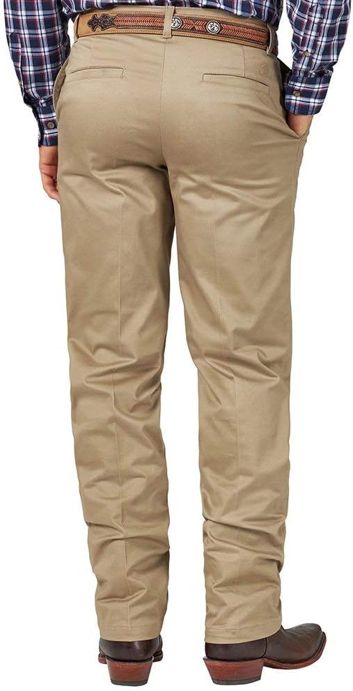 سعر ومواصفات بنطلون Riata كاجوال مريح من الأمام من Wrangler للرجال، كاكي، 31W x 32L (B07MWSMK4K) على Amazon EG