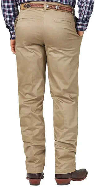 سعر ومواصفات بنطلون Riata كاجوال مريح من الأمام من Wrangler للرجال، كاكي، 32W x 32L (B07MWTHWL1) على Amazon EG