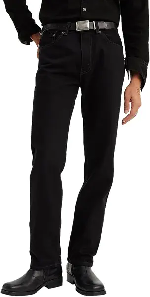 سعر ومواصفات Levi's بنطلون جينز 505® بقصة عادية عند الخصر/الارتفاع رجالي من لي فايس® (B0CQTP6K85) على Amazon EG
