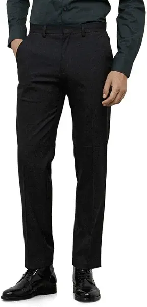سعر ومواصفات بنطلون كاجوال للرجال Kenneth Cole Reaction أسود، عرض 38 x طول 30 (B00NVPEXCM) على Amazon EG