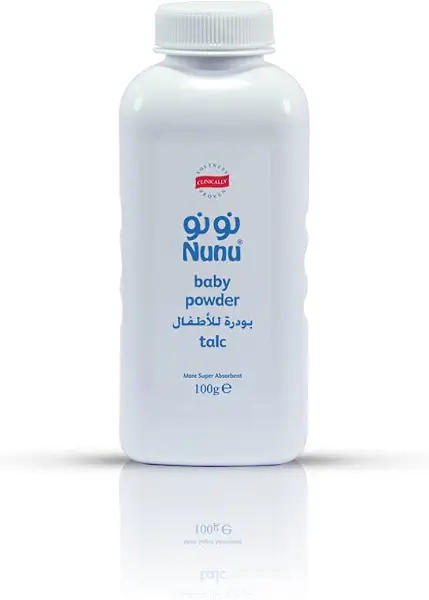 سعر ومواصفات بودرة تالك للاطفال من نونو - 100 جم (B08WJL9WCZ) على Amazon EG