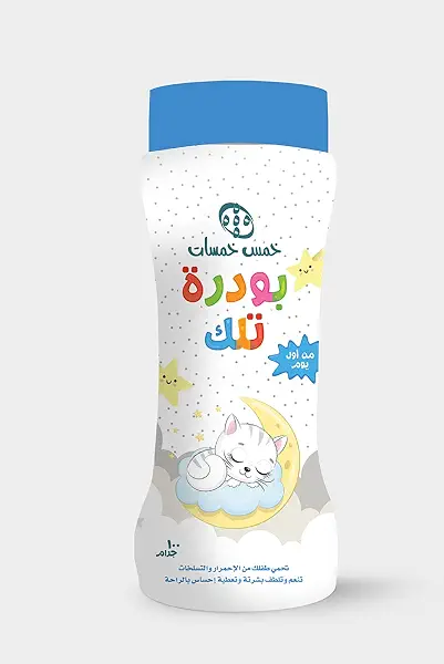 سعر ومواصفات بودرة تلك سوبر بلو من فايف فايفز، 100 جرام (B08WJQ2M4B) على Amazon EG