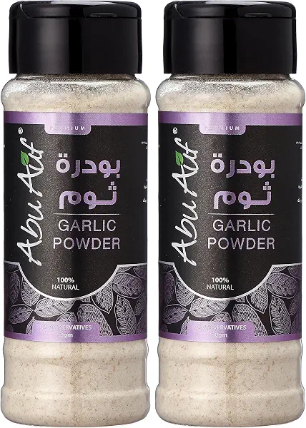 سعر ومواصفات بودرة ثوم من ابو عوف، 90 جم (عبوة من قطعتين) (B0FL9N2SWR) على Amazon EG