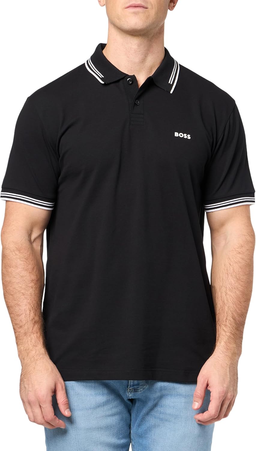 سعر ومواصفات بوس قميص بولو للرجال (عبوة من قطعة واحدة) (B0CP7TFX33) على Amazon EG