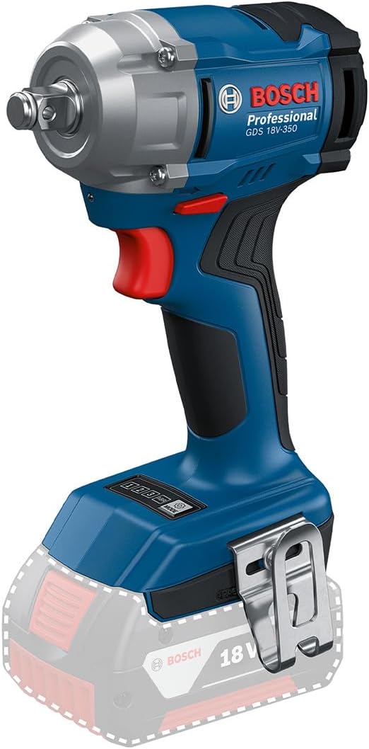 سعر ومواصفات بوش بروفيشنال مسدس لاسلكي بنظام 18 فولت GDS 18V-350 (بدون بطارية او شاحن) (B0DQV6V19L) على Amazon EG
