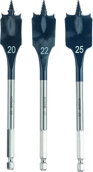 سعر ومواصفات بوش طقم الريش الجرافة، 3قطع (B008HRG7NW) على Amazon EG