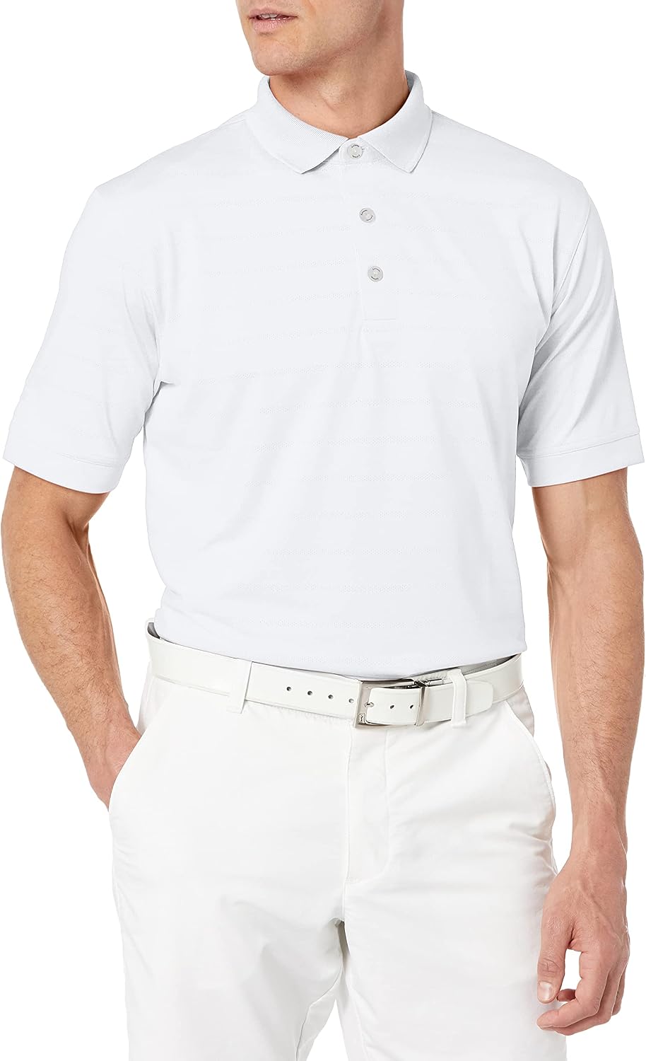 سعر ومواصفات كالاوي بولو جولف Opti-Dri بأكمام قصيرة للرجال من Callaway, أبيض, M (B019I9Z0Z8) على Amazon EG