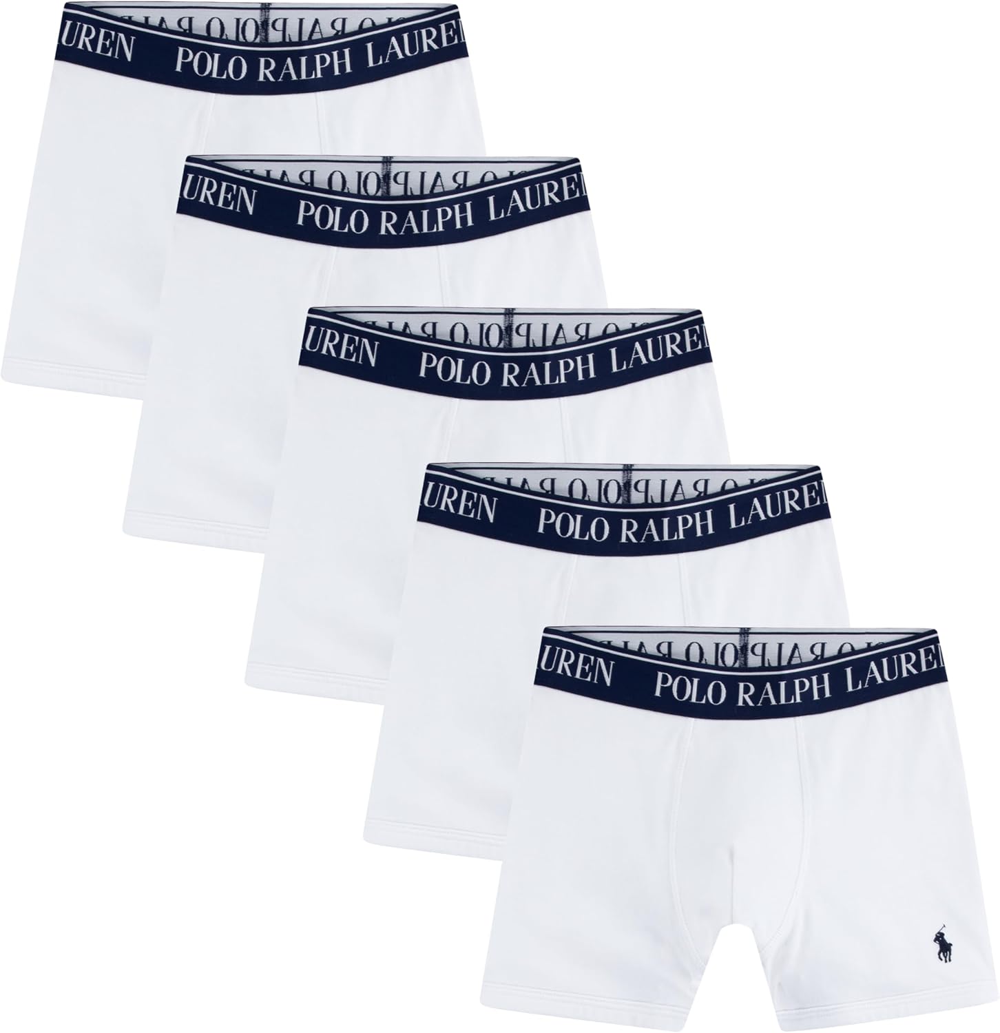 سعر ومواصفات بولو رالف لورين POLO RALPH LAUREN boys 5-pack Boxer Briefs Boxer Briefs (pack of 5) (B0DCP9C5PB) على Amazon EG