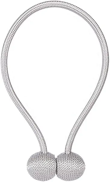 سعر ومواصفات بوليستر نمط لون موحد,فضي - اكسسوارات الستائر (B091DFG2B6) على Amazon EG