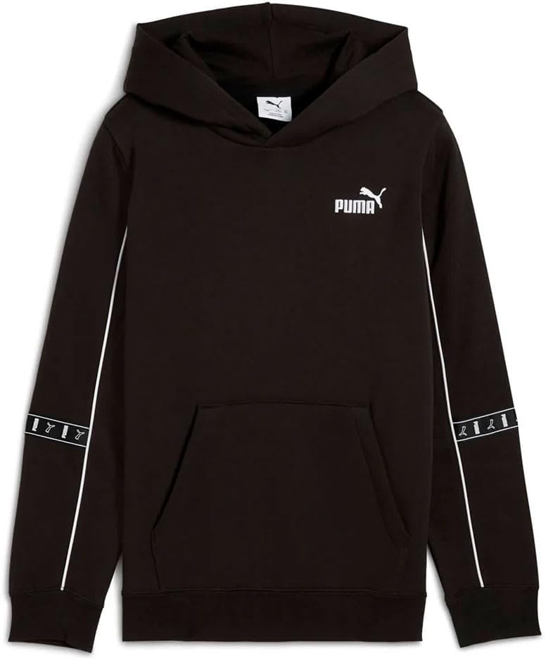 سعر ومواصفات بوما PUMA Boys Ess Tape Layout Hood,Puma Black Hoodies (pack of 1) (B0FJ8T9HN8) على Amazon EG