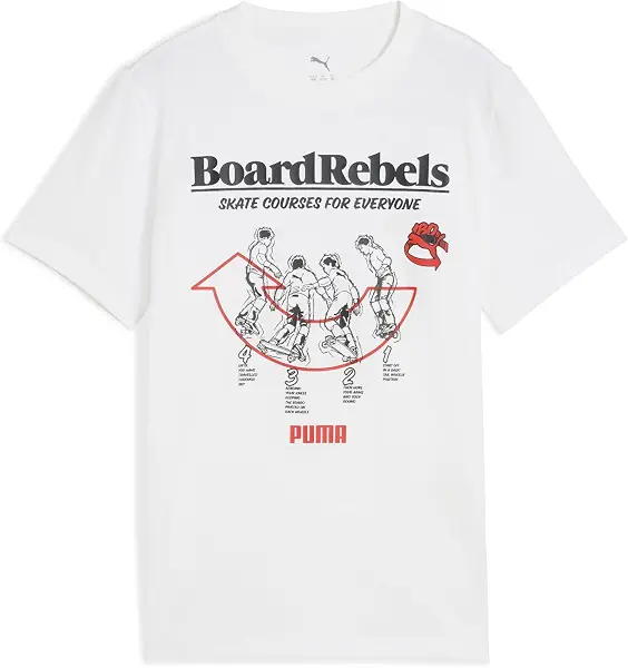 سعر ومواصفات بوما PUMA Boys MID90S Graphic Tee I B Tees (pack of 1) (B0D2DXL8LH) على Amazon EG