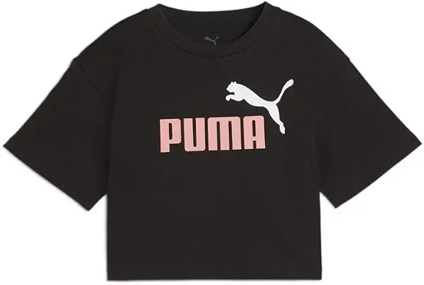 سعر ومواصفات بوما PUMA Girls ESS 2 COLOR No. 1 Logo Short Length Tee Tees (pack of 1) (B0D2FHW235) على Amazon EG