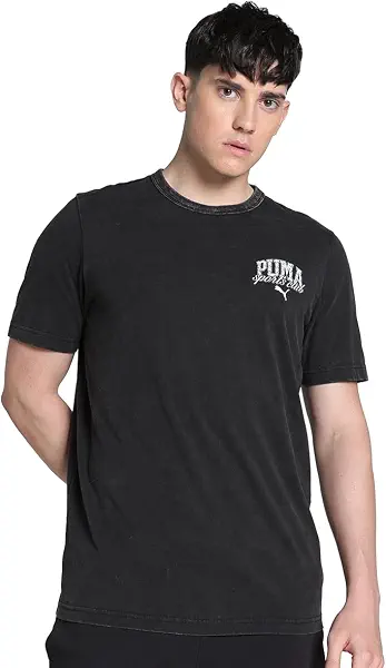 سعر ومواصفات بوما PUMA Mens CLASS Washed Tee modern (pack of 1) (B0D2RJFYD9) على Amazon EG