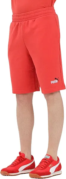 سعر ومواصفات بوما PUMA Mens ESS 2 COLOR No. 1 Logo Shorts 10" TR Red Casual Shorts (B0DV4NH2MS) على Amazon EG