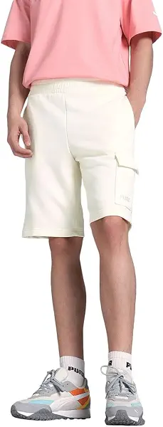 سعر ومواصفات بوما PUMA mens ESS No. 1 Logo Cargo Knitted Shorts (pack of 1) (B0DYPJPTRF) على Amazon EG
