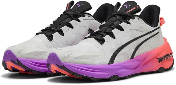 سعر ومواصفات بوما PUMA mens Fast-Trac NITRO 3 Feather Gray-Glowing R Ankle Boot (B0DSLR5CVM) على Amazon EG